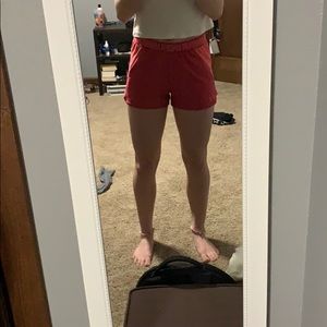 hot pink under armour shorts